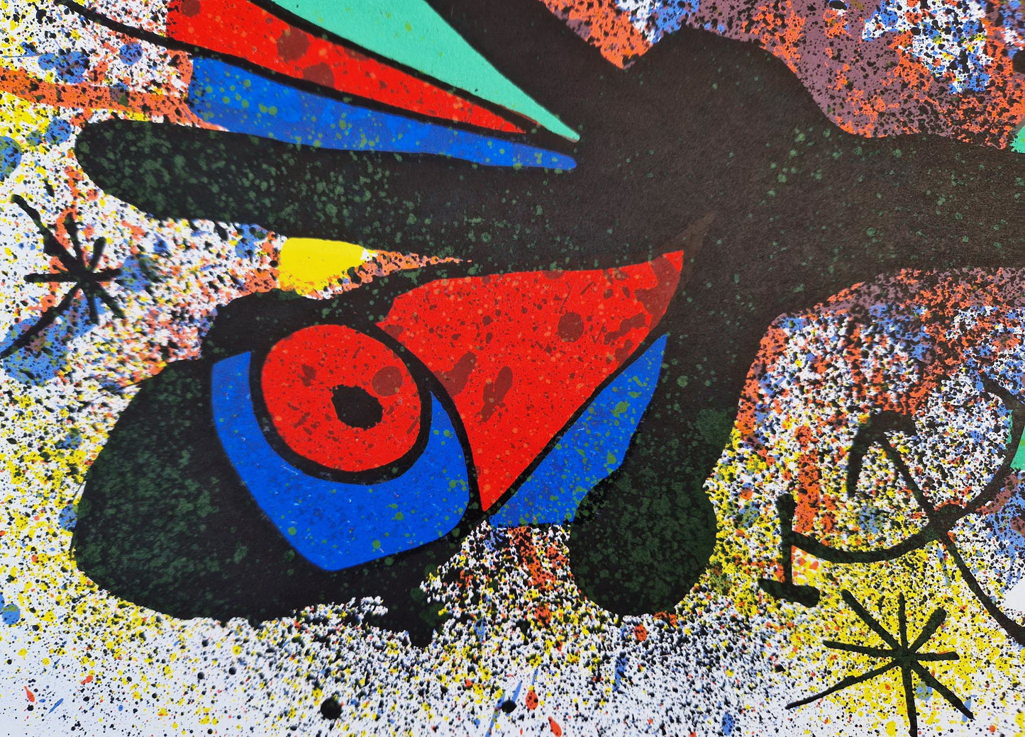 JOAN MIRO - Ceramique 2 (1974) (Unframed) Lithograph