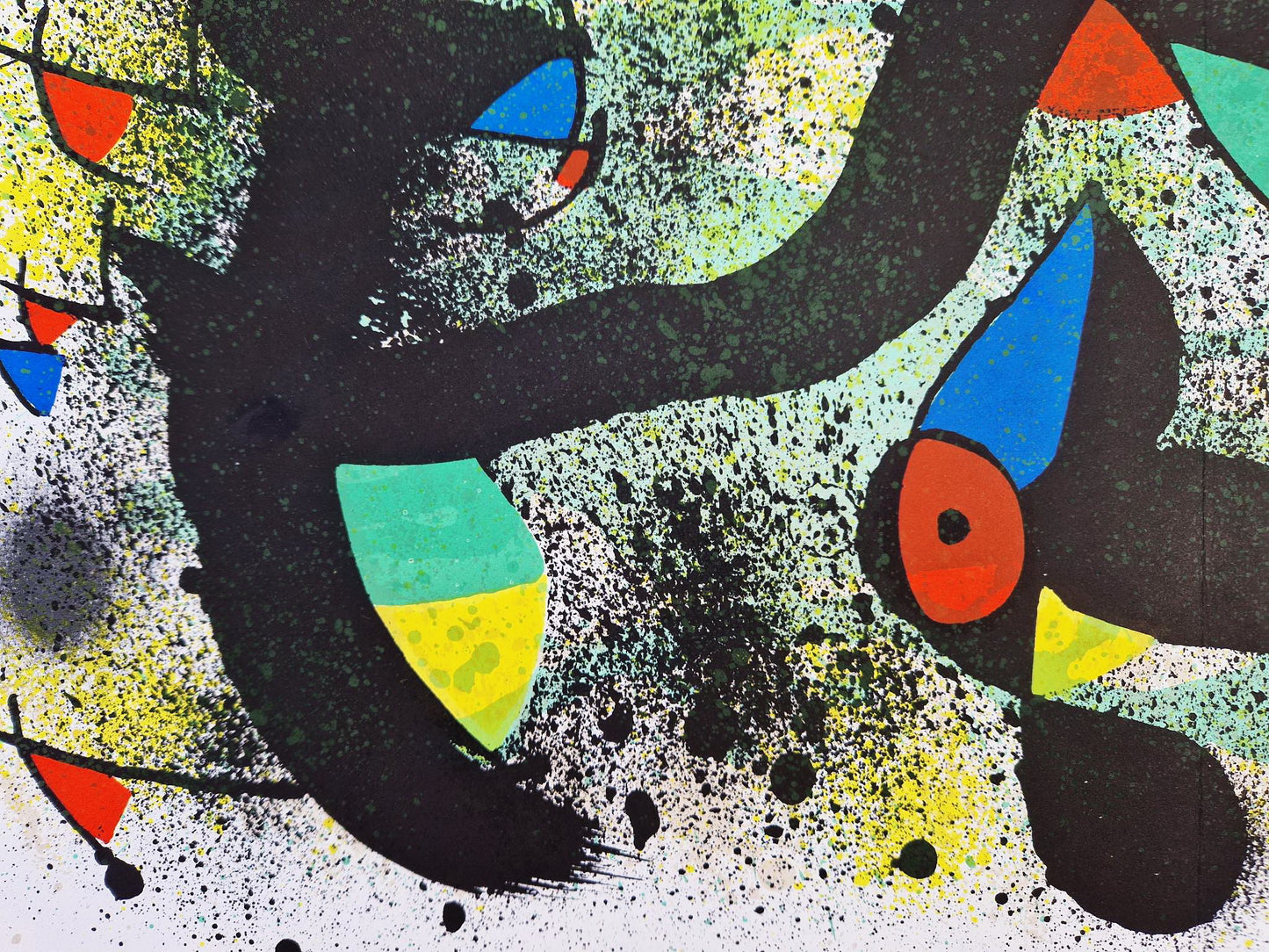 JOAN MIRO - Ceramique 1 (1974) (Unframed) Lithograph
