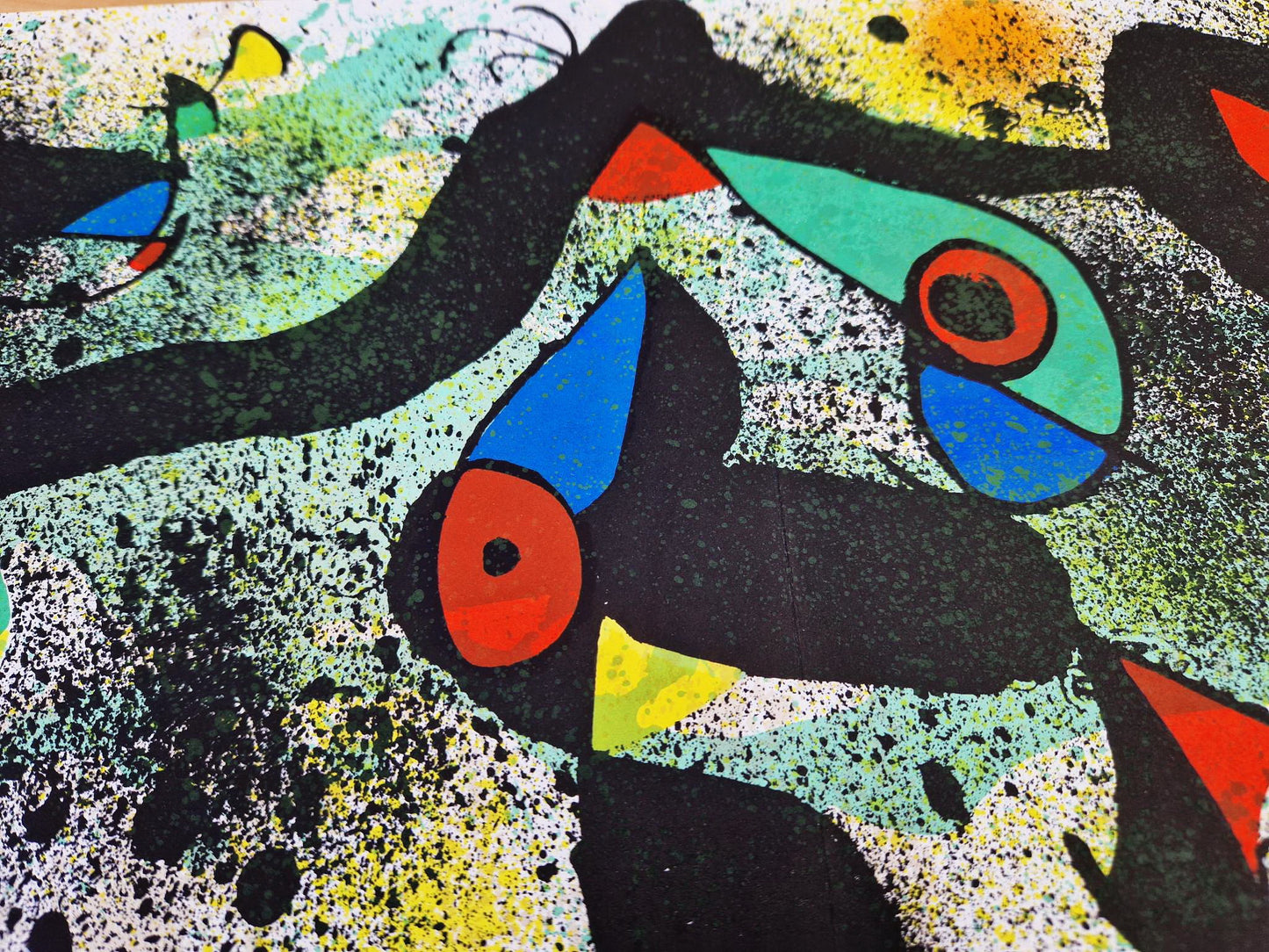 JOAN MIRO - Ceramique 1 (1974) (Unframed) Lithograph