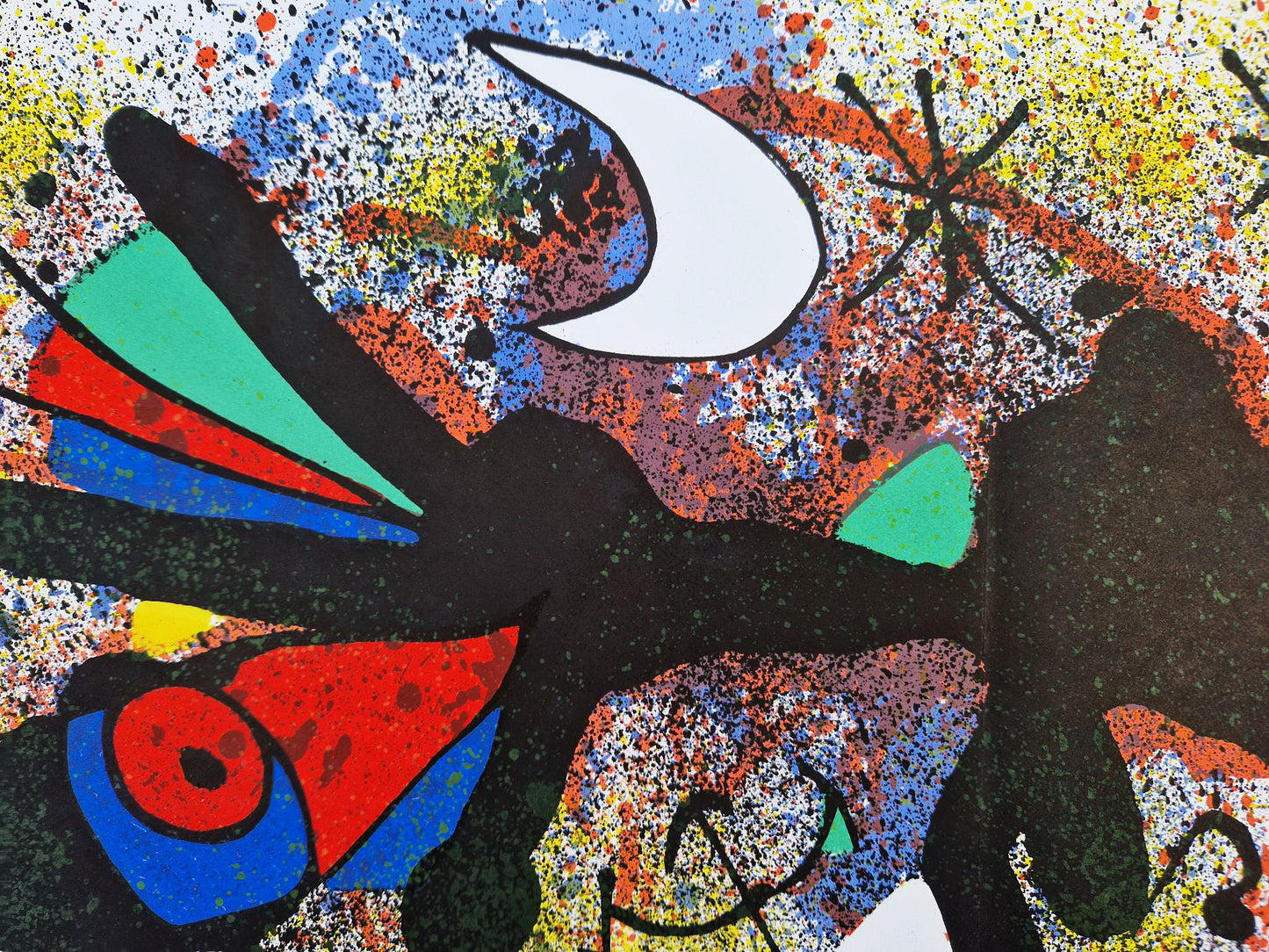JOAN MIRO - Ceramique 2 (1974) (Unframed) Lithograph