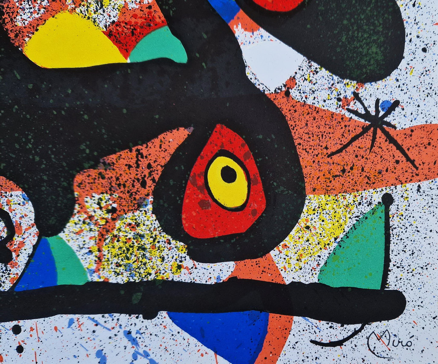 JOAN MIRO - Ceramique 2 (1974) (Unframed) Lithograph