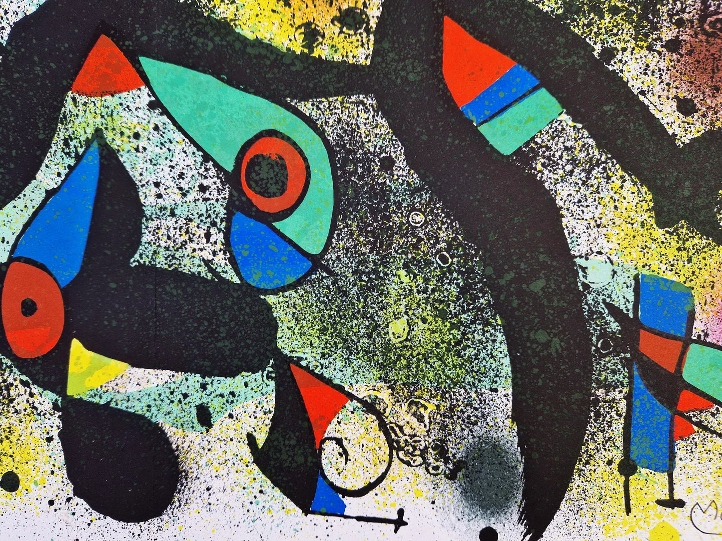 JOAN MIRO - Ceramique 1 (1974) (Unframed) Lithograph