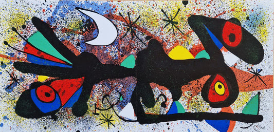 JOAN MIRO - Ceramique 2 (1974) (Unframed) Lithograph