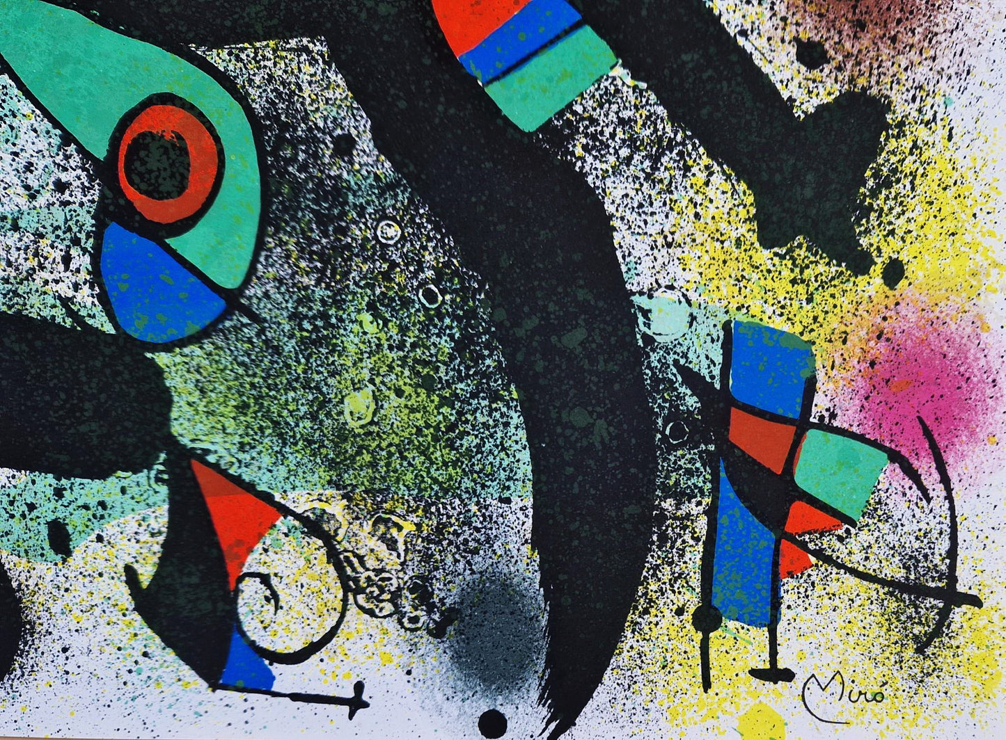 JOAN MIRO - Ceramique 1 (1974) (Unframed) Lithograph