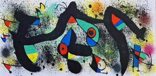 JOAN MIRO - Ceramique 1 (1974) (Unframed) Lithograph