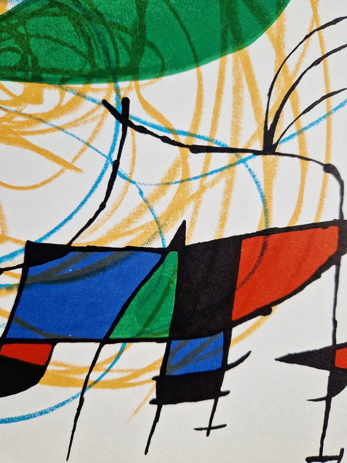 JOAN MIRO - Litografia Original II (1972) (Unframed) Lithograph