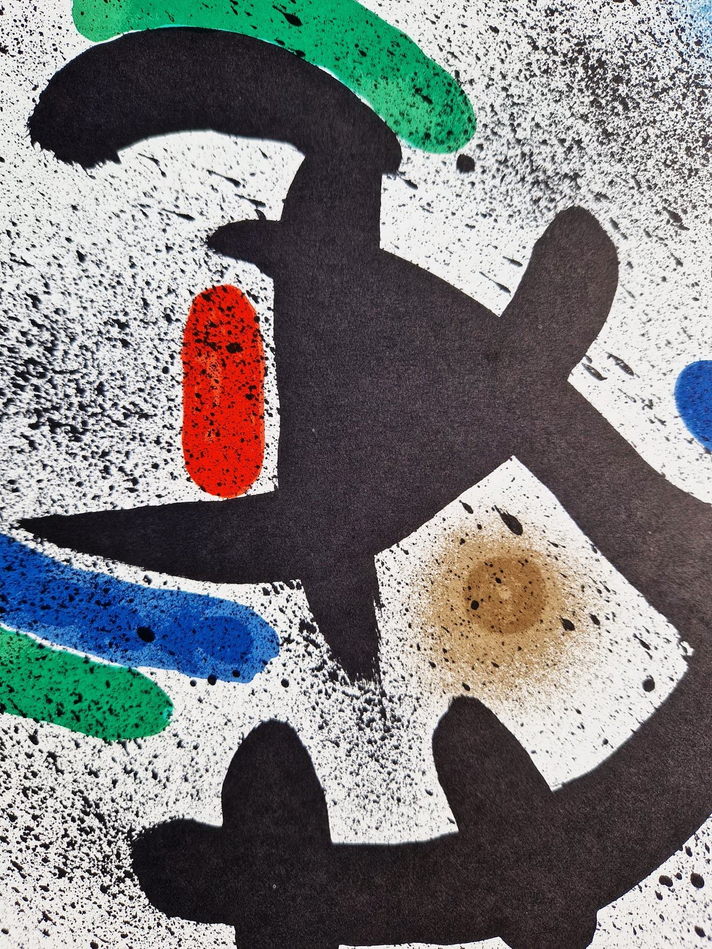 JOAN MIRO - Litografia Original IX (1972) (Unframed) Lithograph