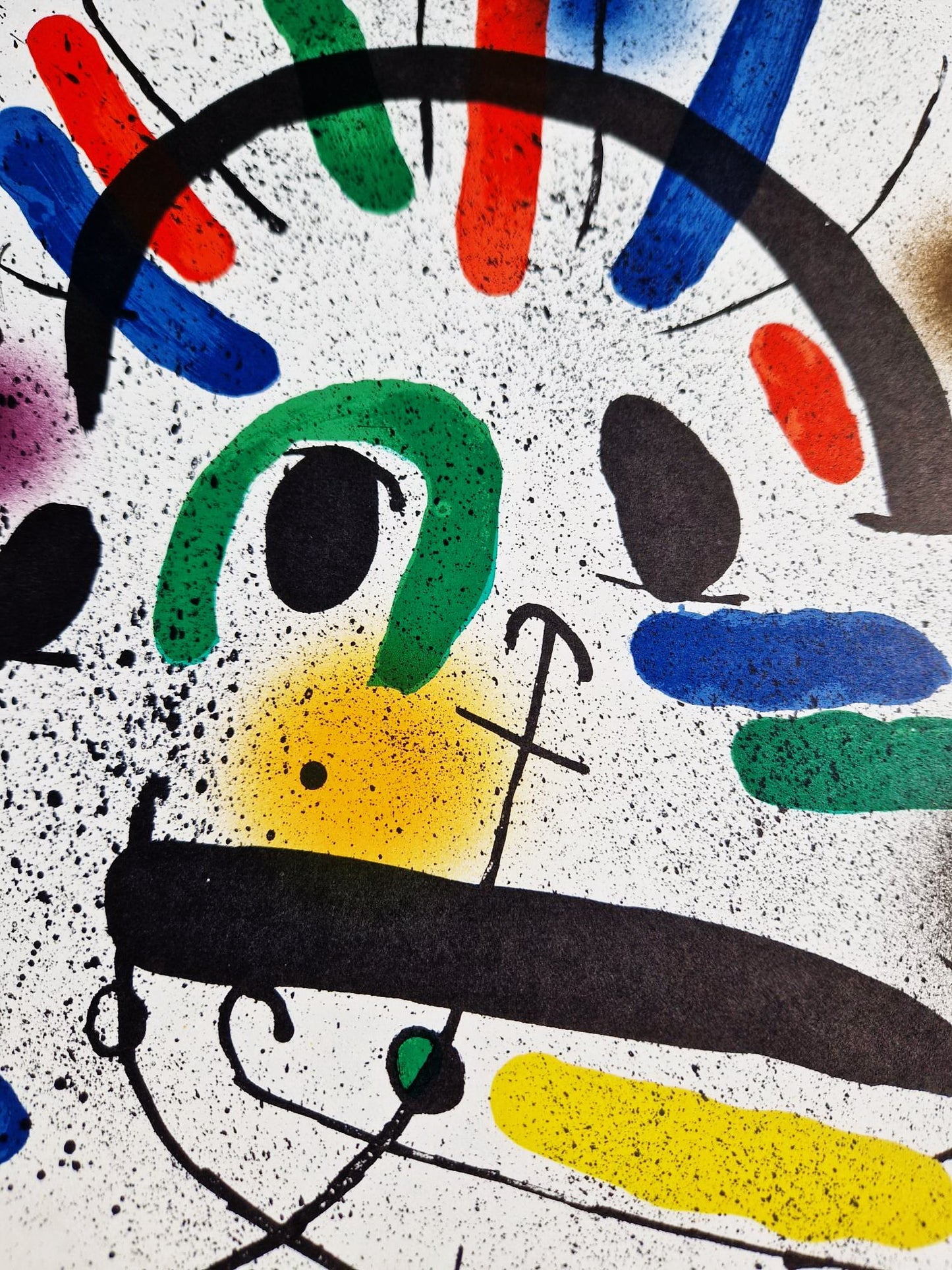 JOAN MIRO - Litografia Original II (1972) (Unframed) Lithograph