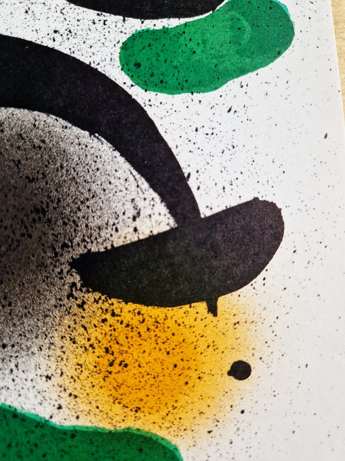 JOAN MIRO - Litografia Original IV (1972) (Unframed) Lithograph