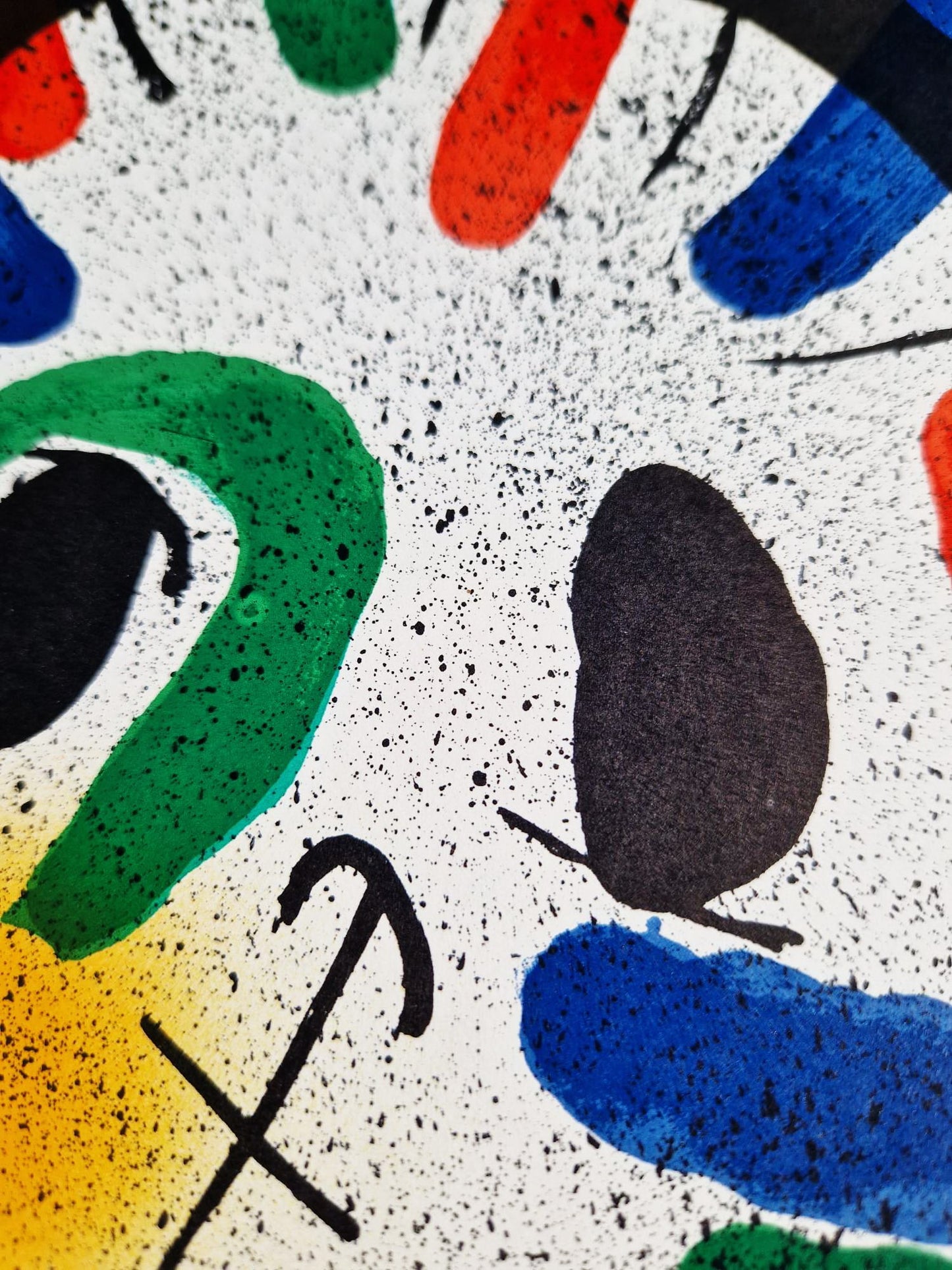 JOAN MIRO - Litografia Original II (1972) (Unframed) Lithograph