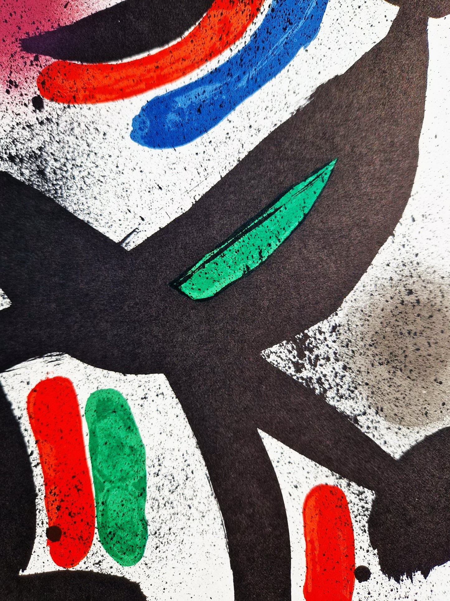 JOAN MIRO - Litografia Original VIII (1972) (Unframed) Lithograph