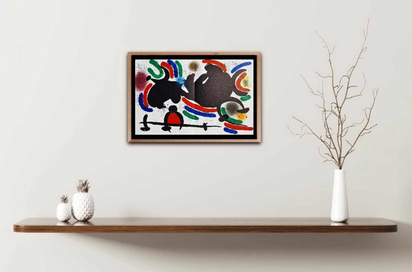 JOAN MIRO - Litografia Original IV (1972) (Unframed) Lithograph