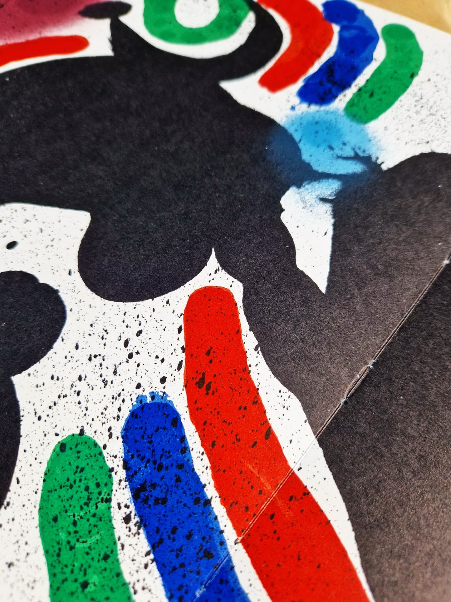 JOAN MIRO - Litografia Original IV (1972) (Unframed) Lithograph