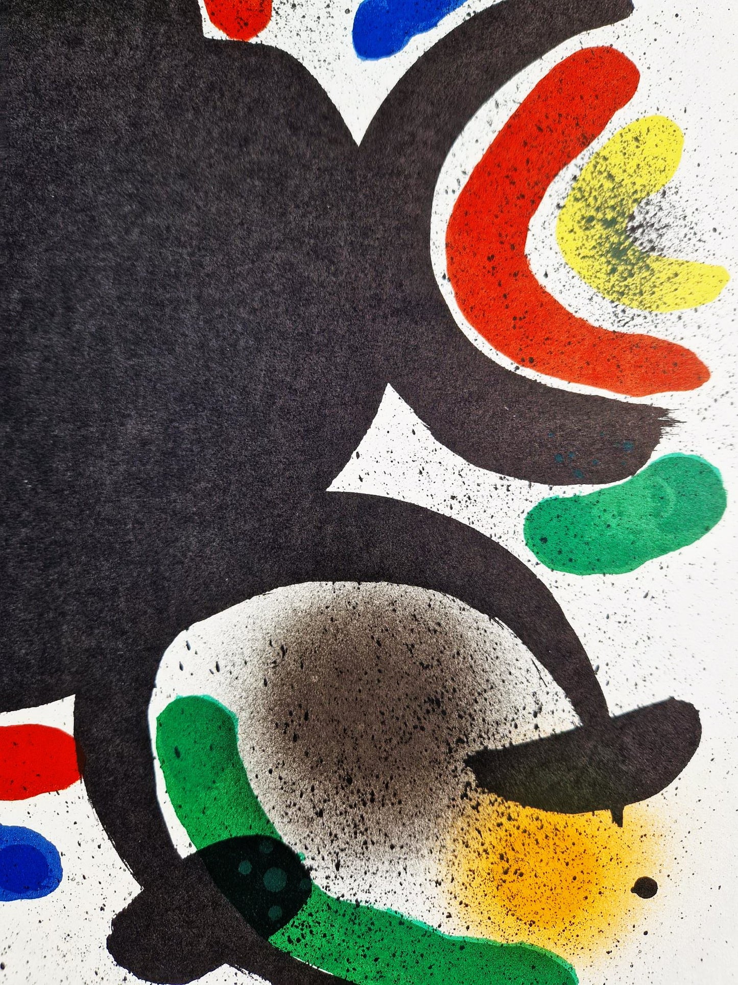 JOAN MIRO - Litografia Original IV (1972) (Unframed) Lithograph