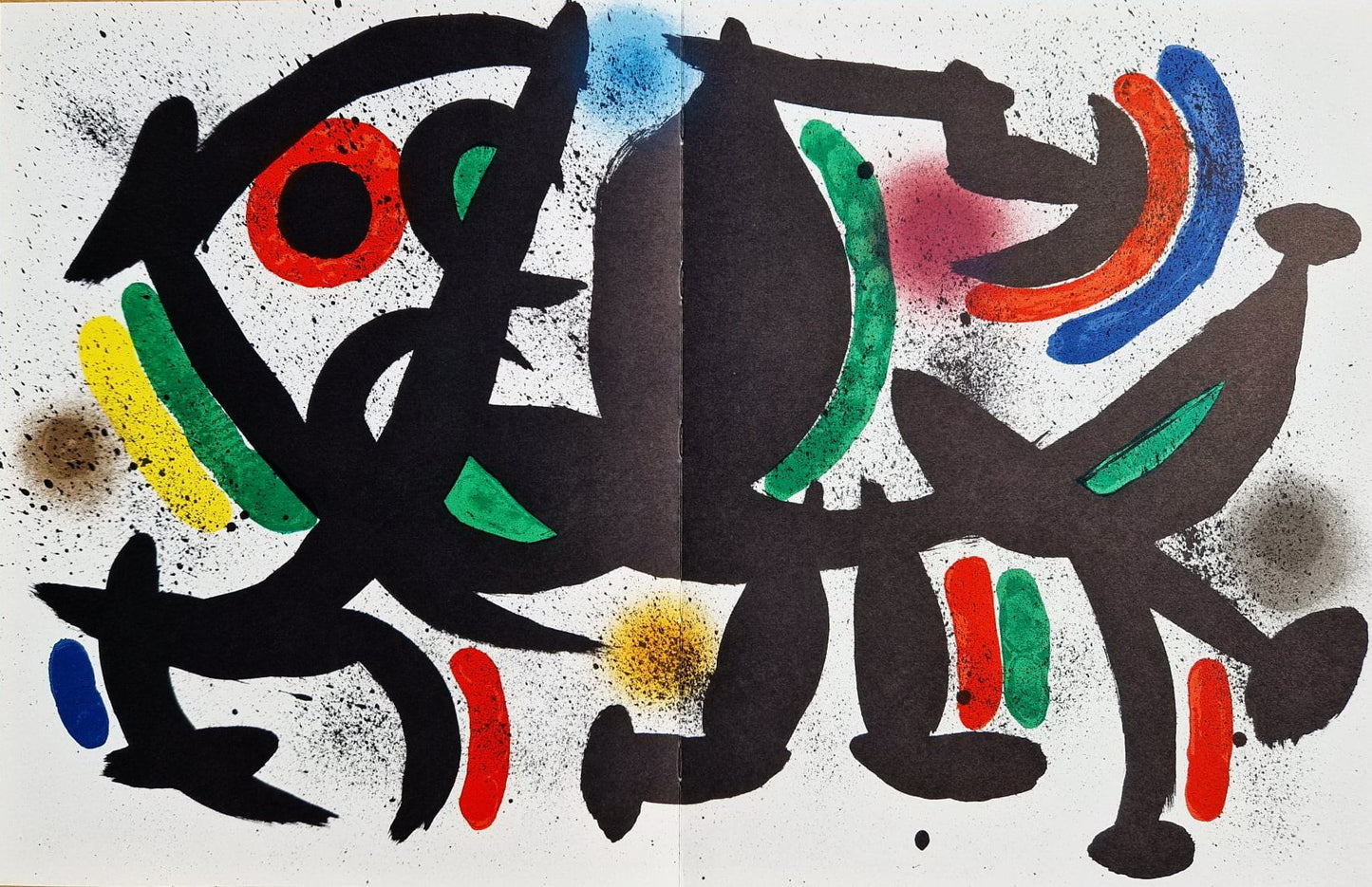 JOAN MIRO - Litografia Original VIII (1972) (Unframed) Lithograph