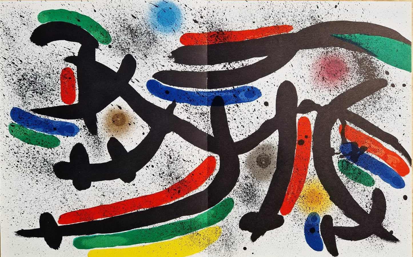 JOAN MIRO - Litografia Original IX (1972) (Unframed) Lithograph