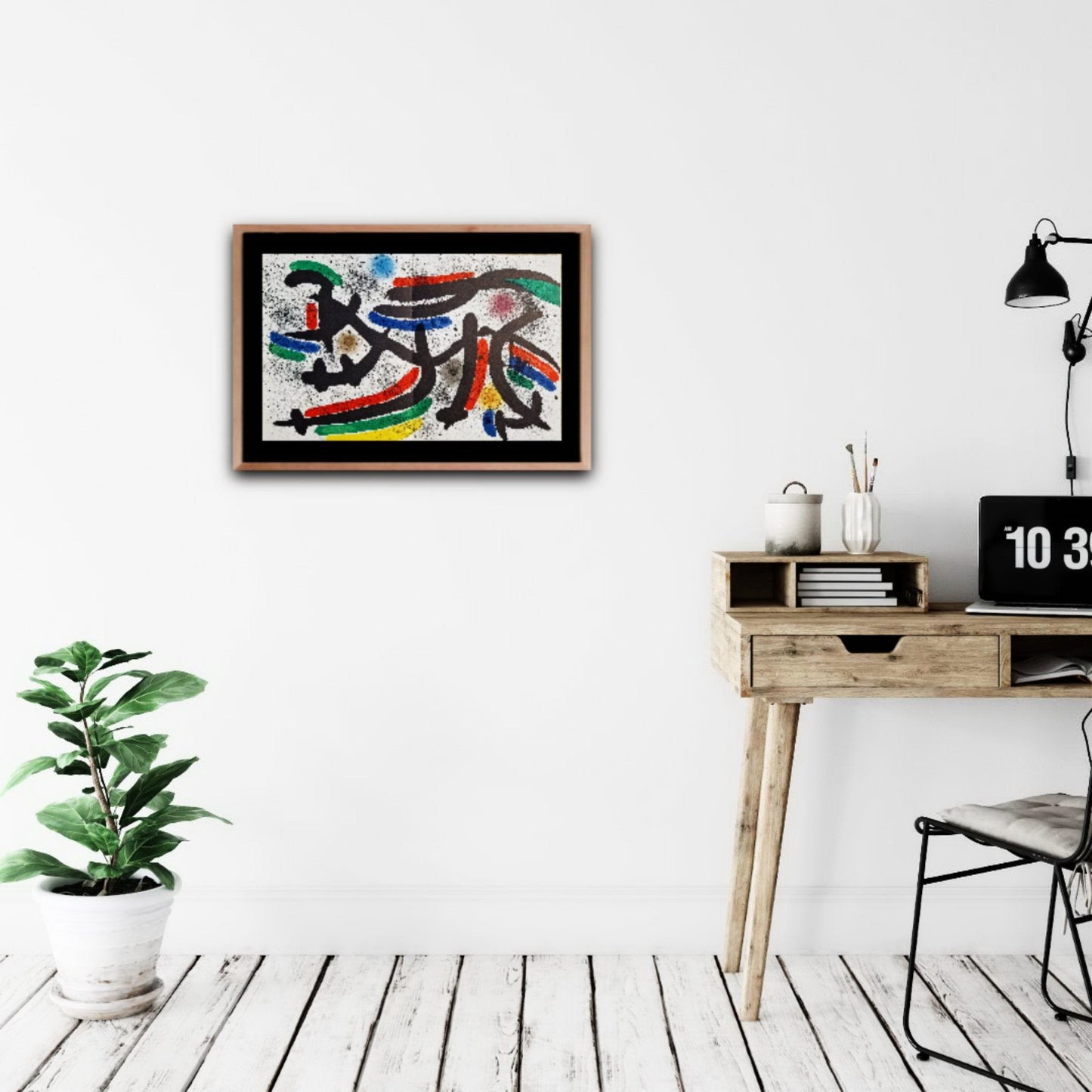 JOAN MIRO - Litografia Original IX (1972) (Unframed) Lithograph