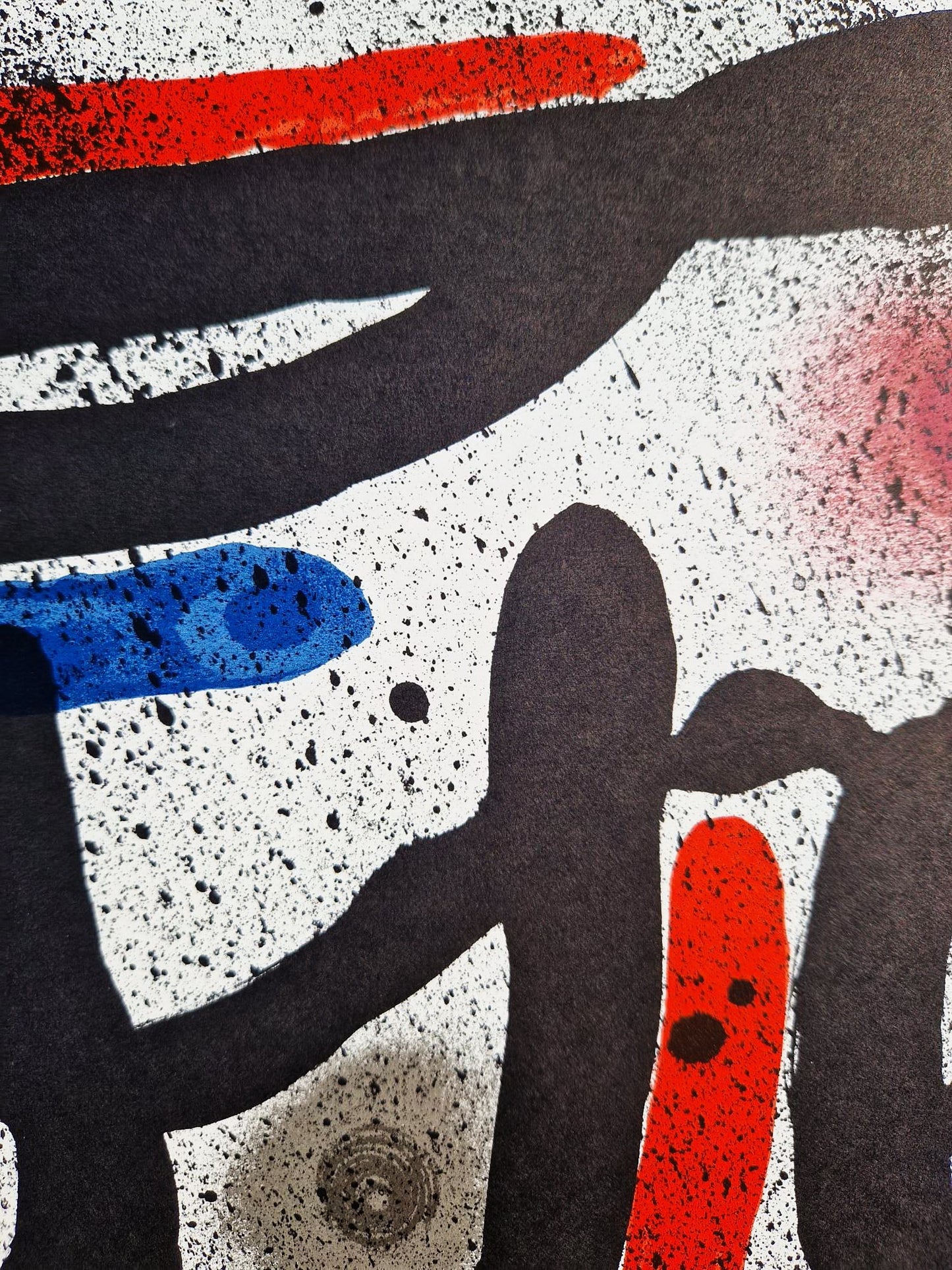 JOAN MIRO - Litografia Original IX (1972) (Unframed) Lithograph