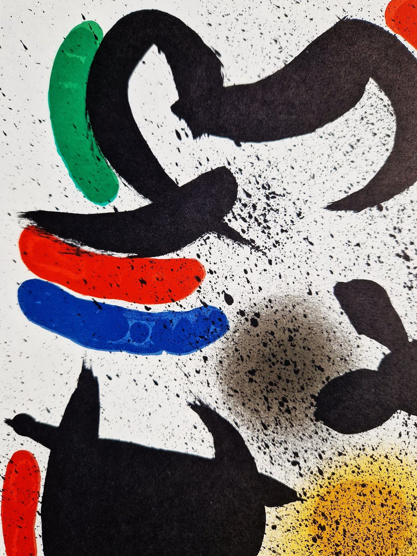 JOAN MIRO - Litografia Original X (1972) (Unframed) Lithograph