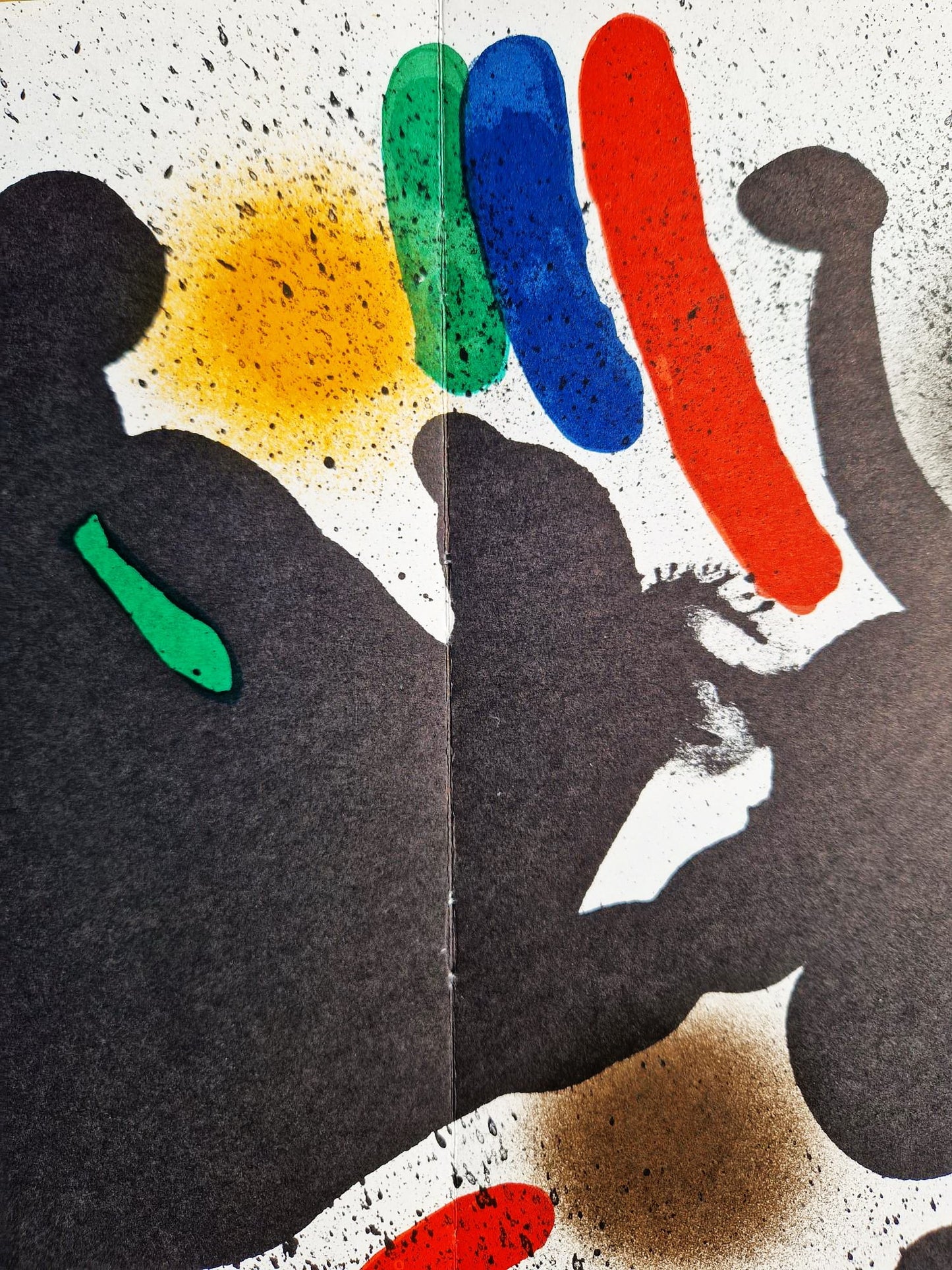 JOAN MIRO - Litografia Original VII (1972) (Unframed) Lithograph