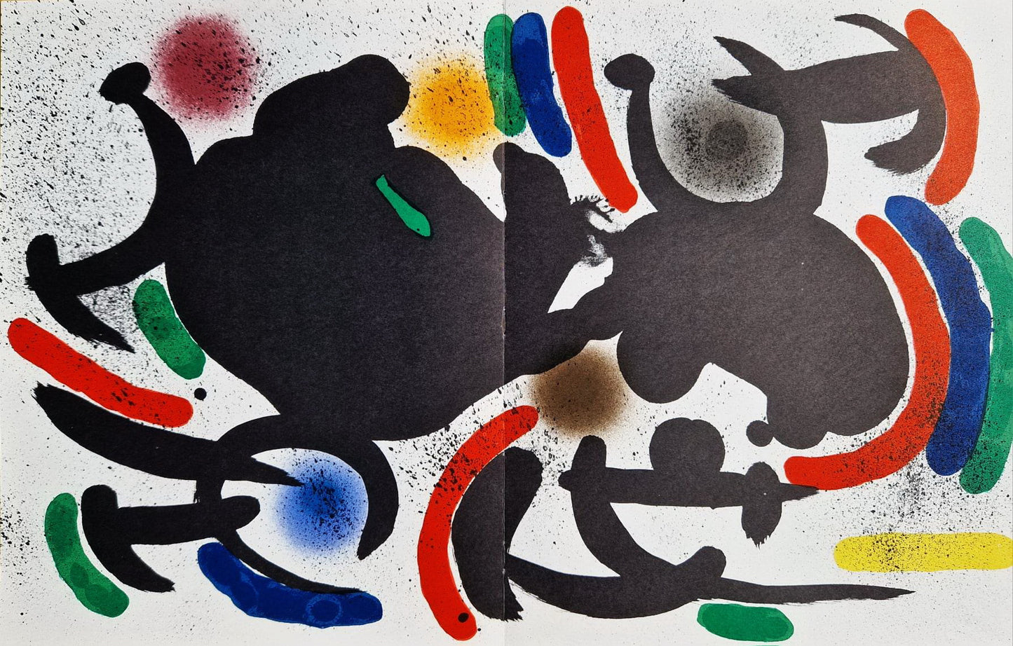 JOAN MIRO - Litografia Original VII (1972) (Unframed) Lithograph