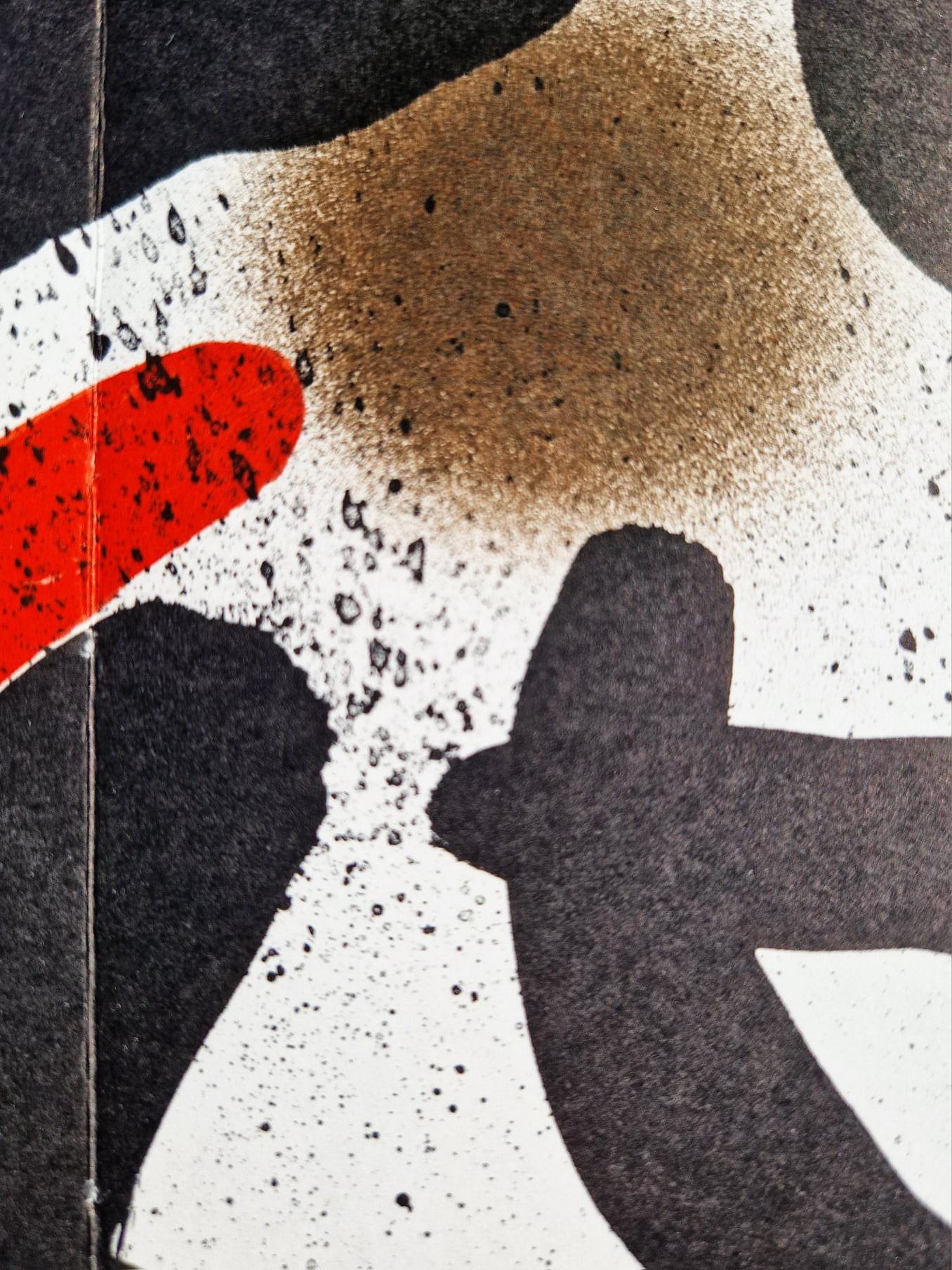 JOAN MIRO - Litografia Original VII (1972) (Unframed) Lithograph