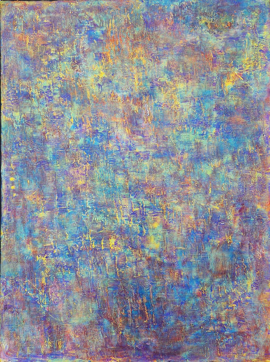 DENIS MARCON - Saigon dans les yeux N.9 (CERTIFICATE) (UNIQUE - oilpainting/acrylic)