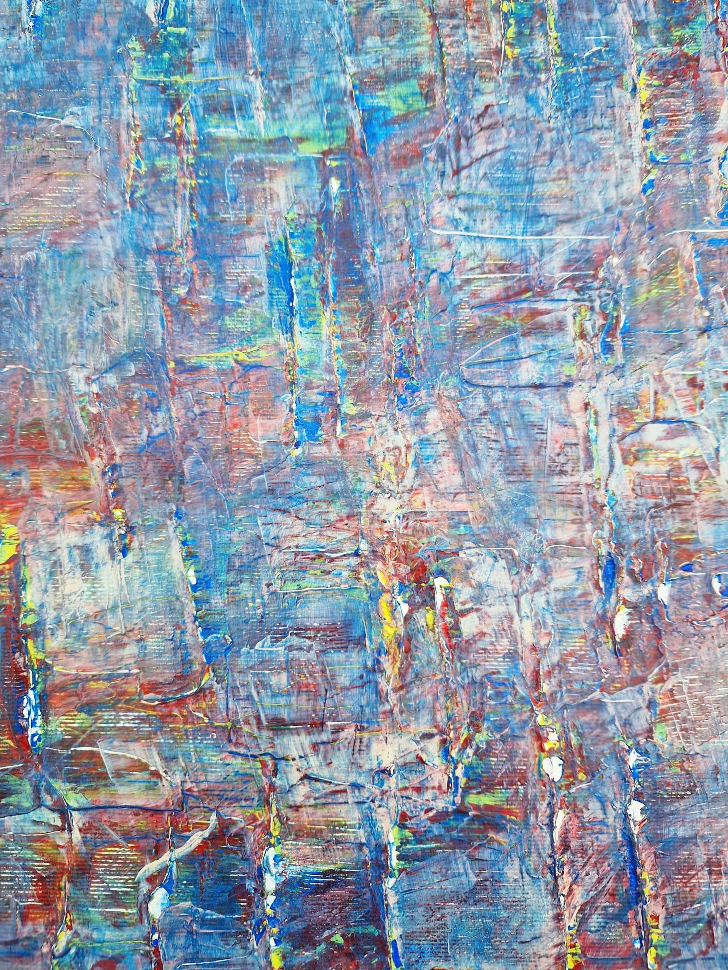 DENIS MARCON - Saigon dans les yeux N.5 (CERTIFICATE) (UNIQUE - oilpainting/acrylic)