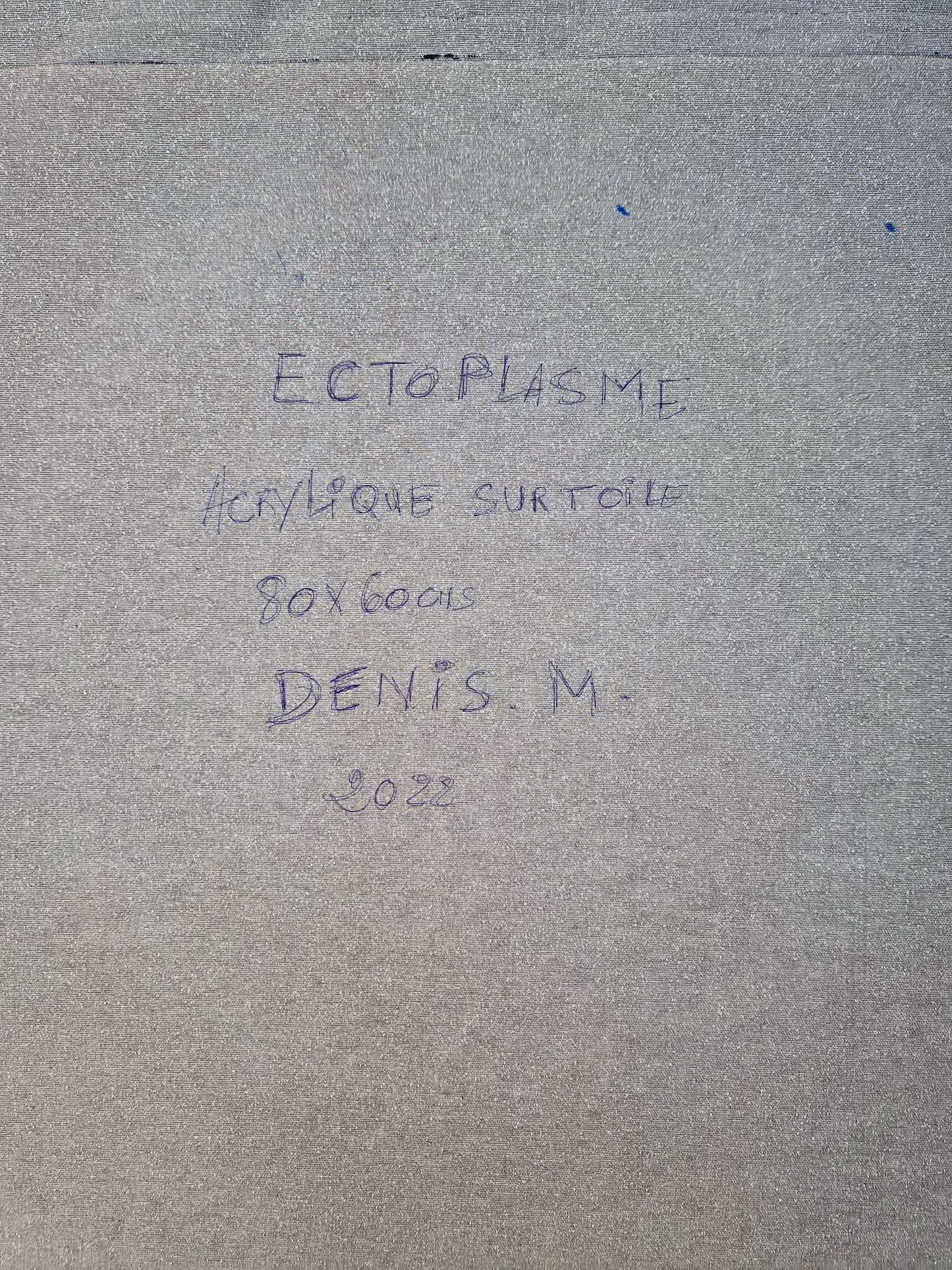 DENIS MARCON - Ectoplasma (CERTIFICATE) (UNIQUE - oilpainting/acrylic)