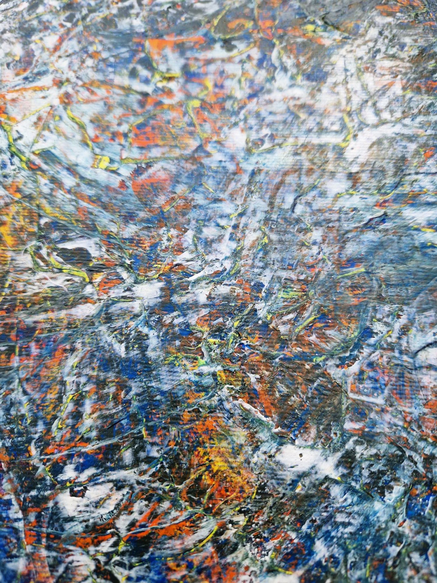 DENIS MARCON - Ectoplasma (CERTIFICATE) (UNIQUE - oilpainting/acrylic)