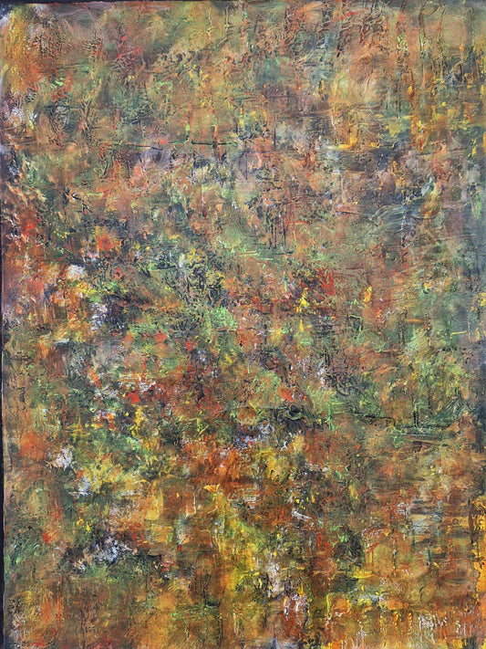 DENIS MARCON - Saigon dans les yeux N.13 (CERTIFICATE) (UNIQUE - oilpainting/acrylic)