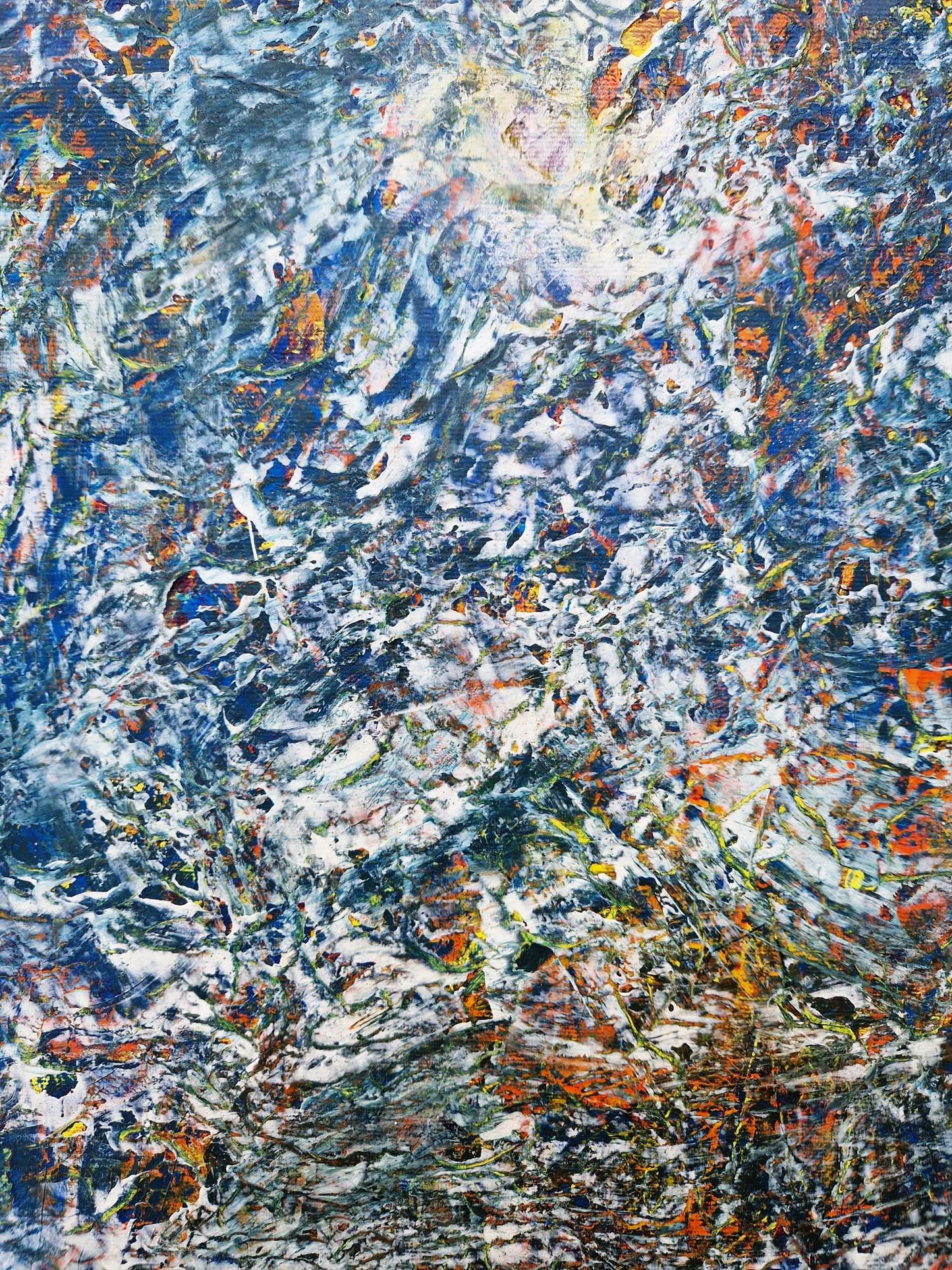 DENIS MARCON - Ectoplasma (CERTIFICATE) (UNIQUE - oilpainting/acrylic)