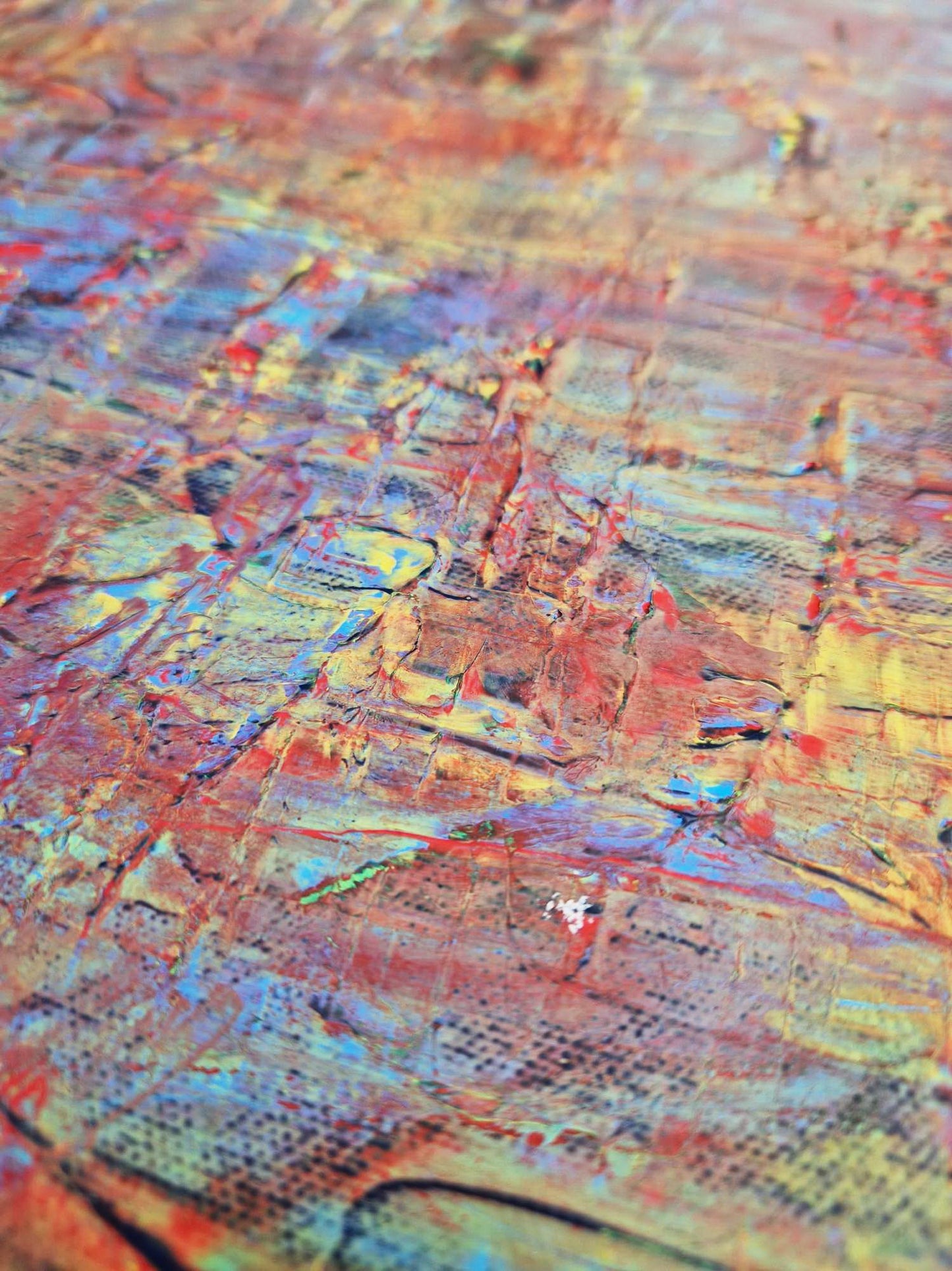 DENIS MARCON - Saigon dans les yeux N.4 (CERTIFICATE) (UNIQUE - oilpainting/acrylic)