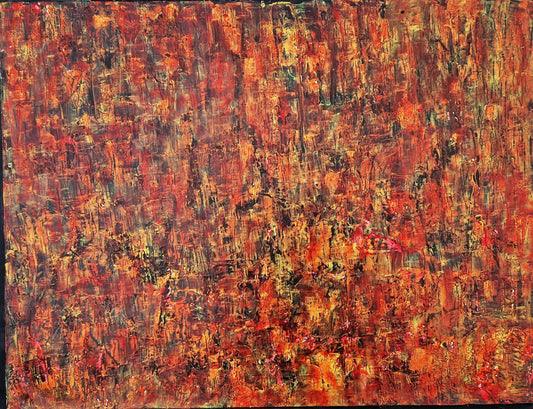 DENIS MARCON - Saigon dans les yeux N.6 (CERTIFICATE) (UNIQUE - oilpainting/acrylic)