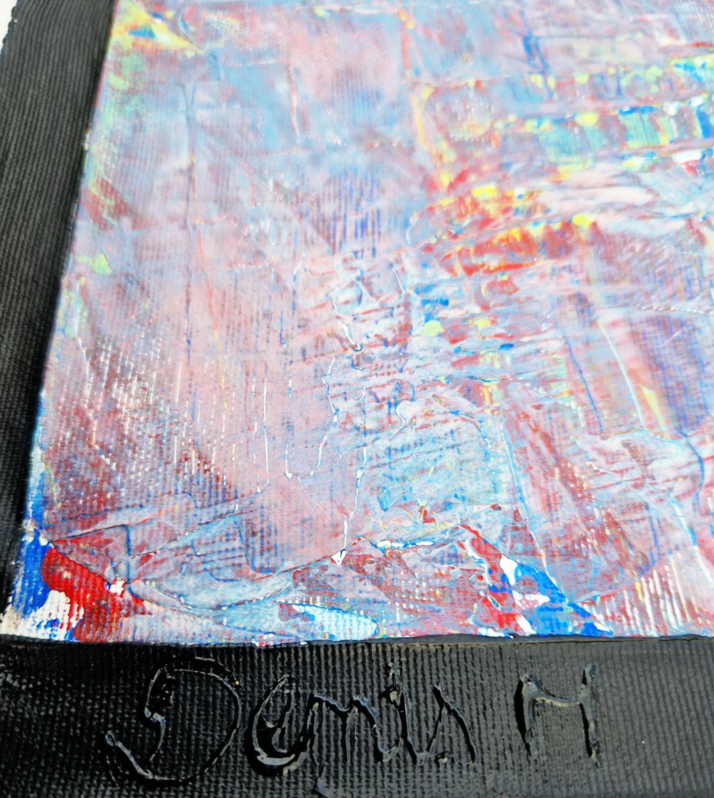 DENIS MARCON - Saigon dans les yeux N.5 (CERTIFICATE) (UNIQUE - oilpainting/acrylic)