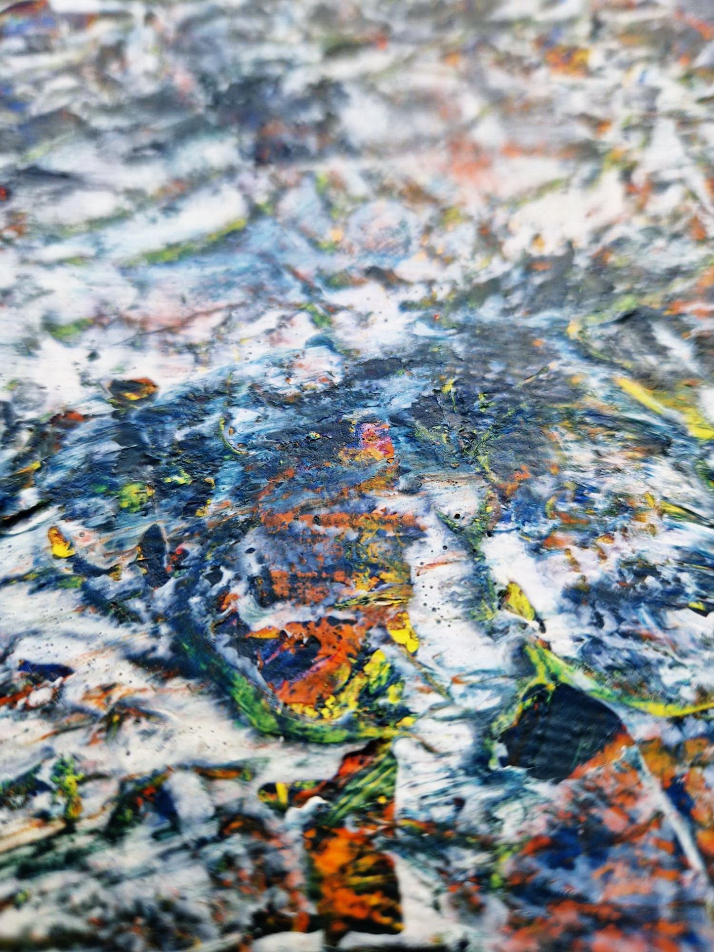 DENIS MARCON - Ectoplasma (CERTIFICATE) (UNIQUE - oilpainting/acrylic)