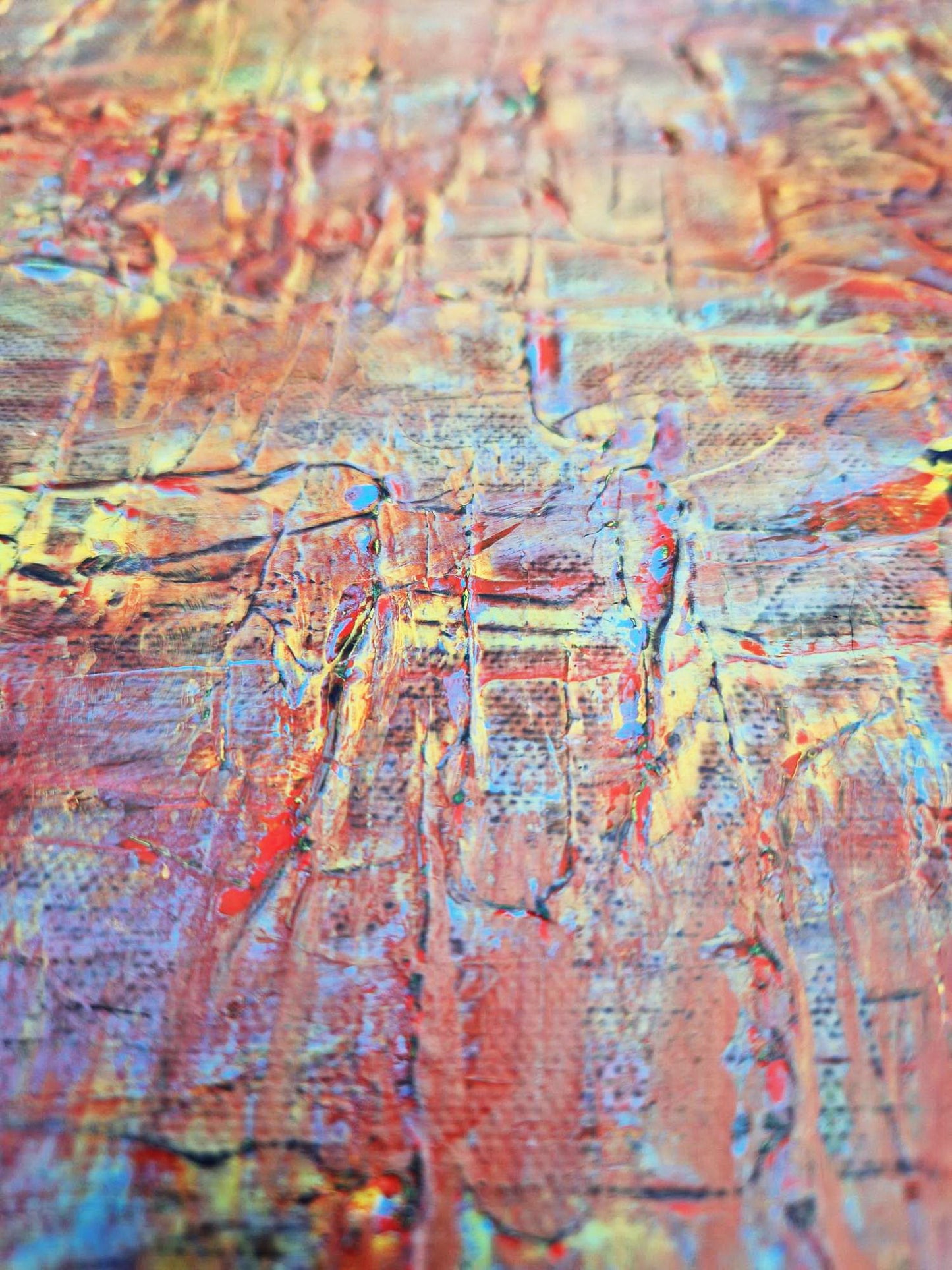 DENIS MARCON - Saigon dans les yeux N.4 (CERTIFICATE) (UNIQUE - oilpainting/acrylic)