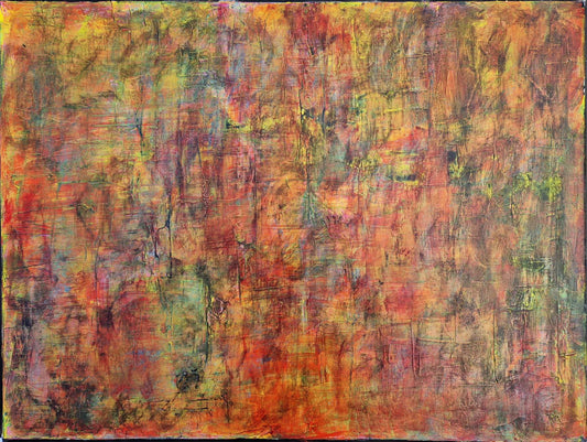 DENIS MARCON - Saigon dans les yeux N.12 (CERTIFICATE) (UNIQUE - oilpainting/acrylic)