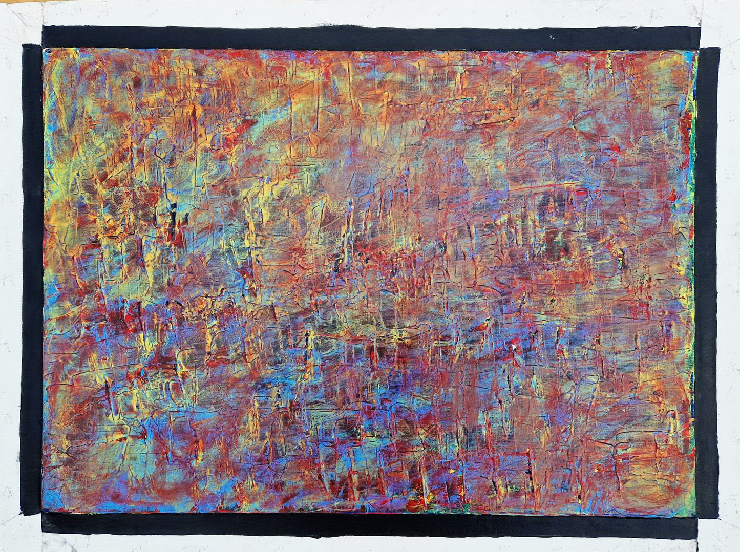 DENIS MARCON - Saigon dans les yeux N.4 (CERTIFICATE) (UNIQUE - oilpainting/acrylic)