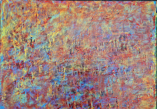 DENIS MARCON - Saigon dans les yeux N.4 (CERTIFICATE) (UNIQUE - oilpainting/acrylic)