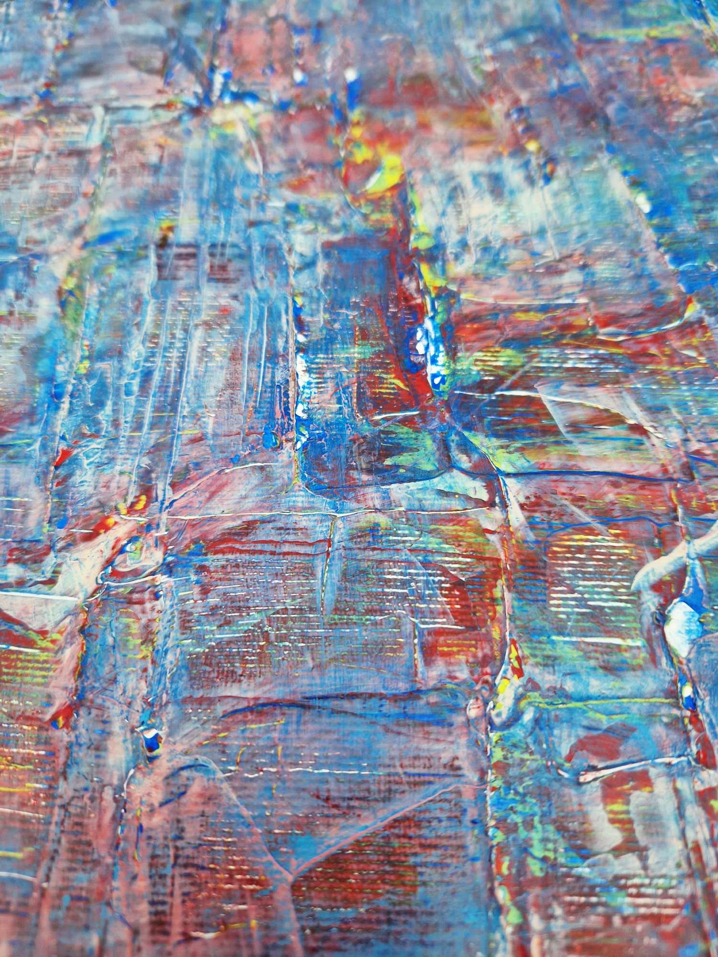 DENIS MARCON - Saigon dans les yeux N.5 (CERTIFICATE) (UNIQUE - oilpainting/acrylic)