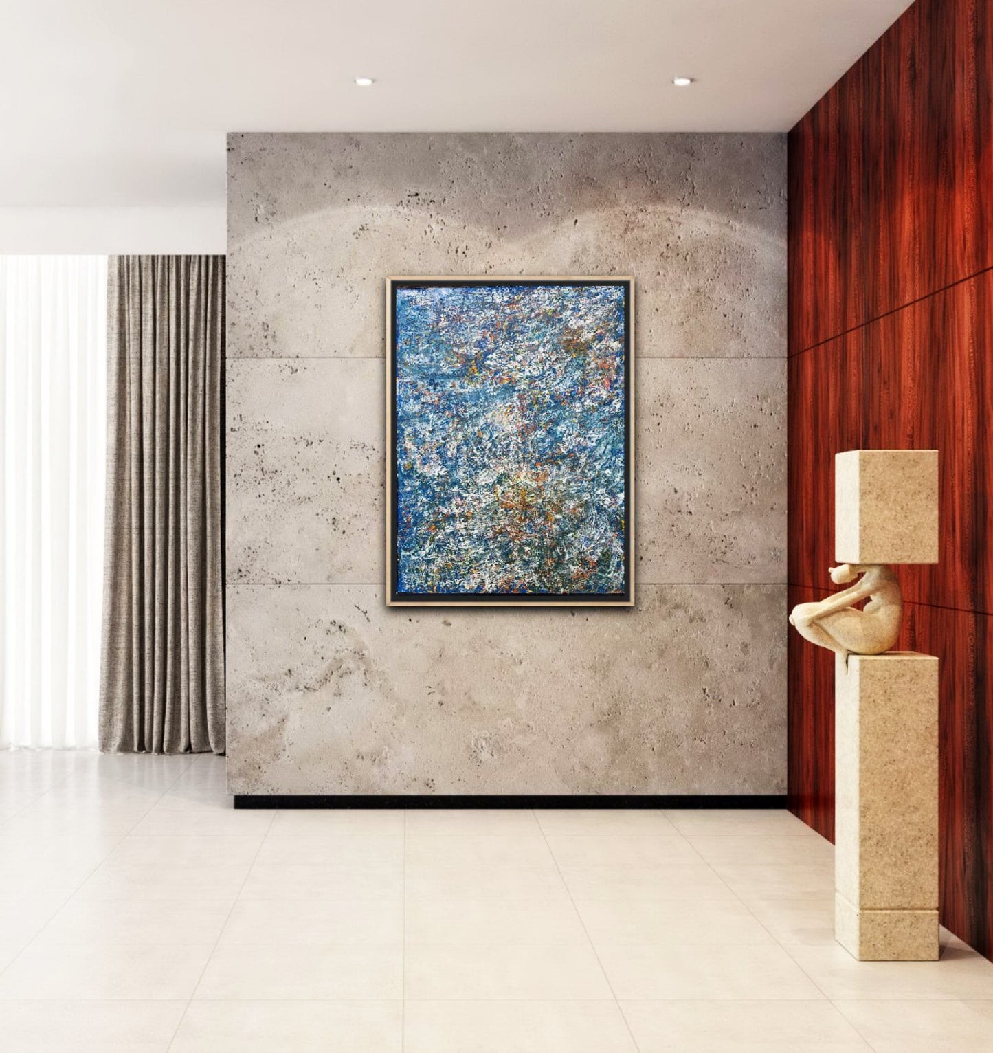 DENIS MARCON - Ectoplasma (CERTIFICATE) (UNIQUE - oilpainting/acrylic)