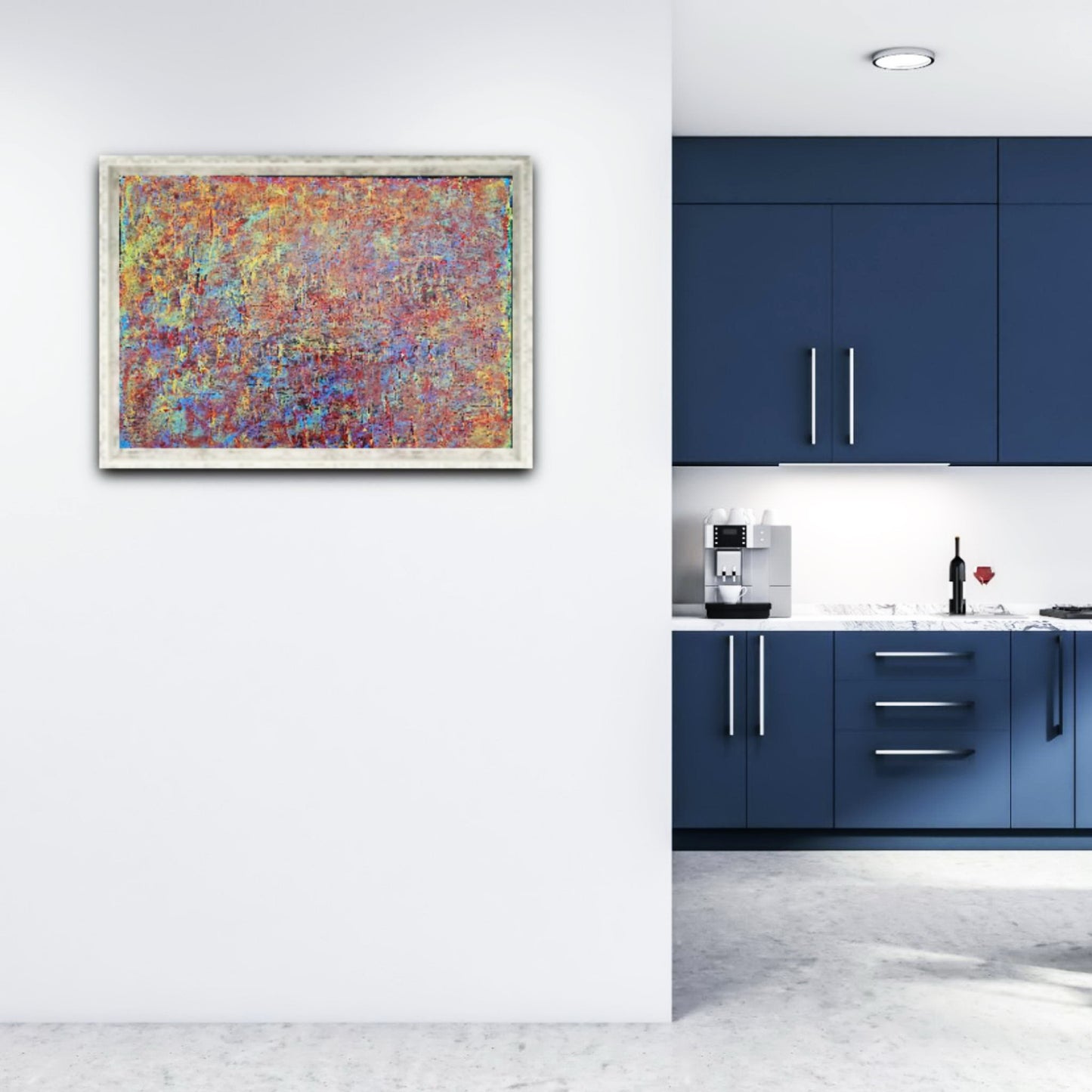 DENIS MARCON - Saigon dans les yeux N.4 (CERTIFICATE) (UNIQUE - oilpainting/acrylic)