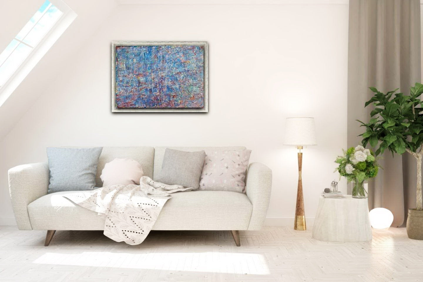 DENIS MARCON - Saigon dans les yeux N.5 (CERTIFICATE) (UNIQUE - oilpainting/acrylic)