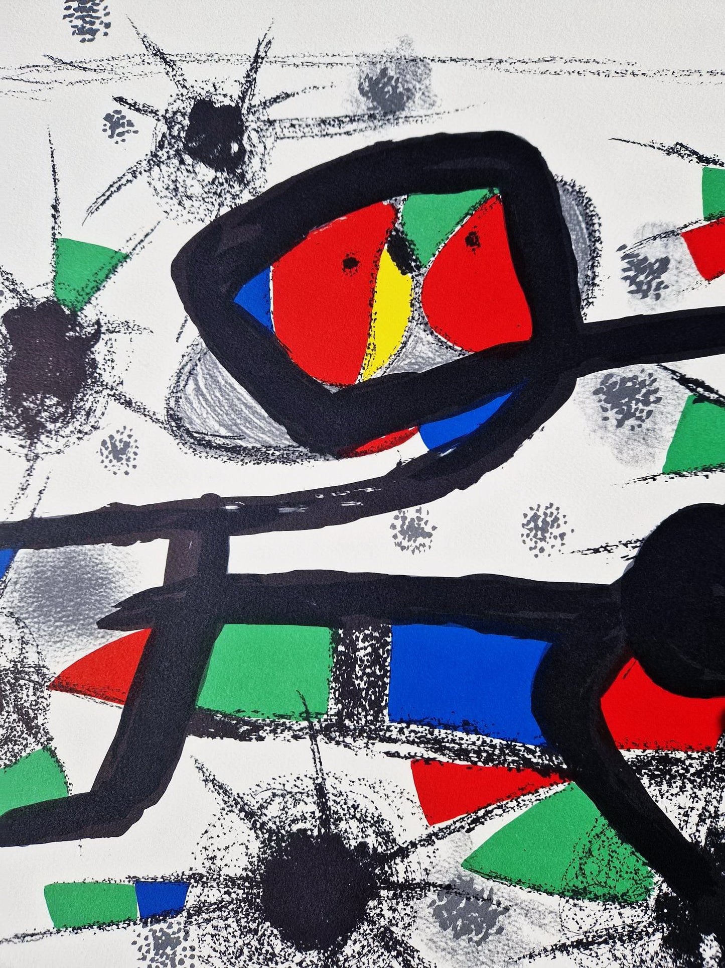 JOAN MIRO - Peinture = Poésie (1976) (Unframed) Lithograph