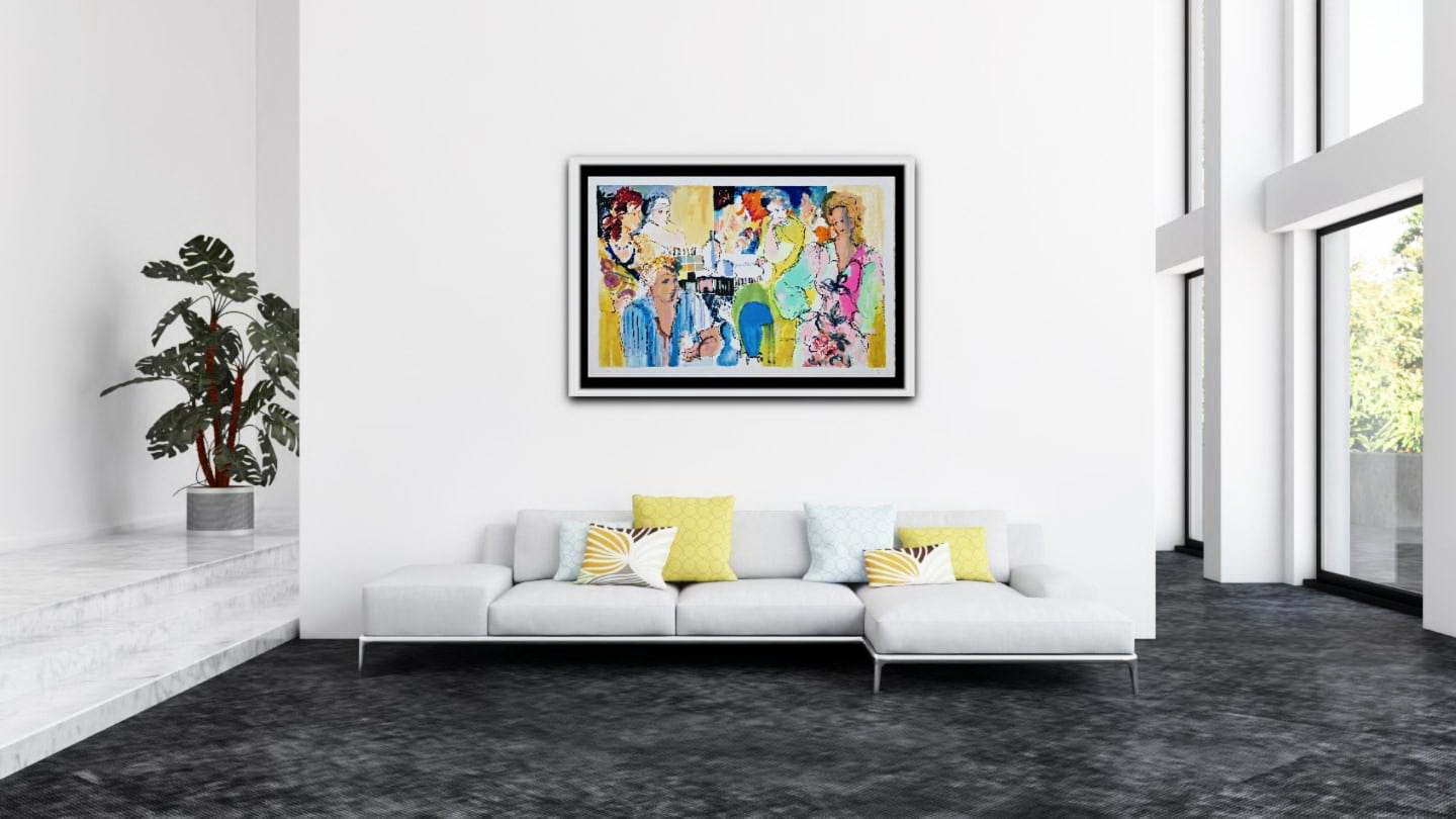 BATIA MAGAL - Getting Together (DISCOUNT!) (Unframed) Lithograph