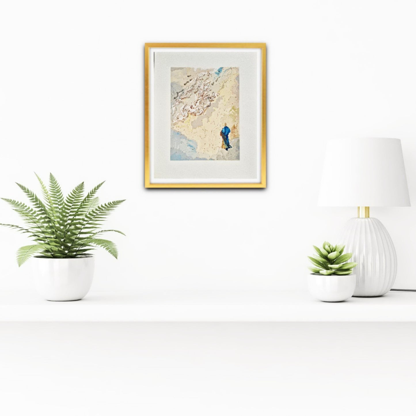 SALVADOR DALI - Constellation of Blessed Spirits  (Dante - Divine Comedy) (Unframed)