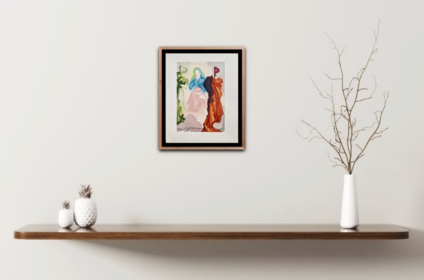 SALVADOR DALI - Prayer of Saint Bernard (Dante - Divine Comedy) (Unframed)