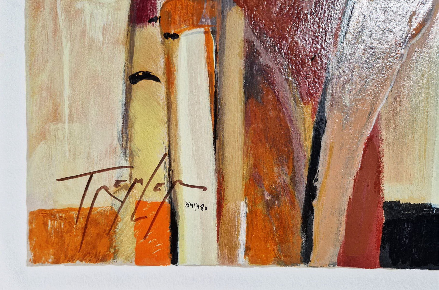 YURI TREMLER - Girlfriends (DISCOUNT!) (Unframed), Serigraph