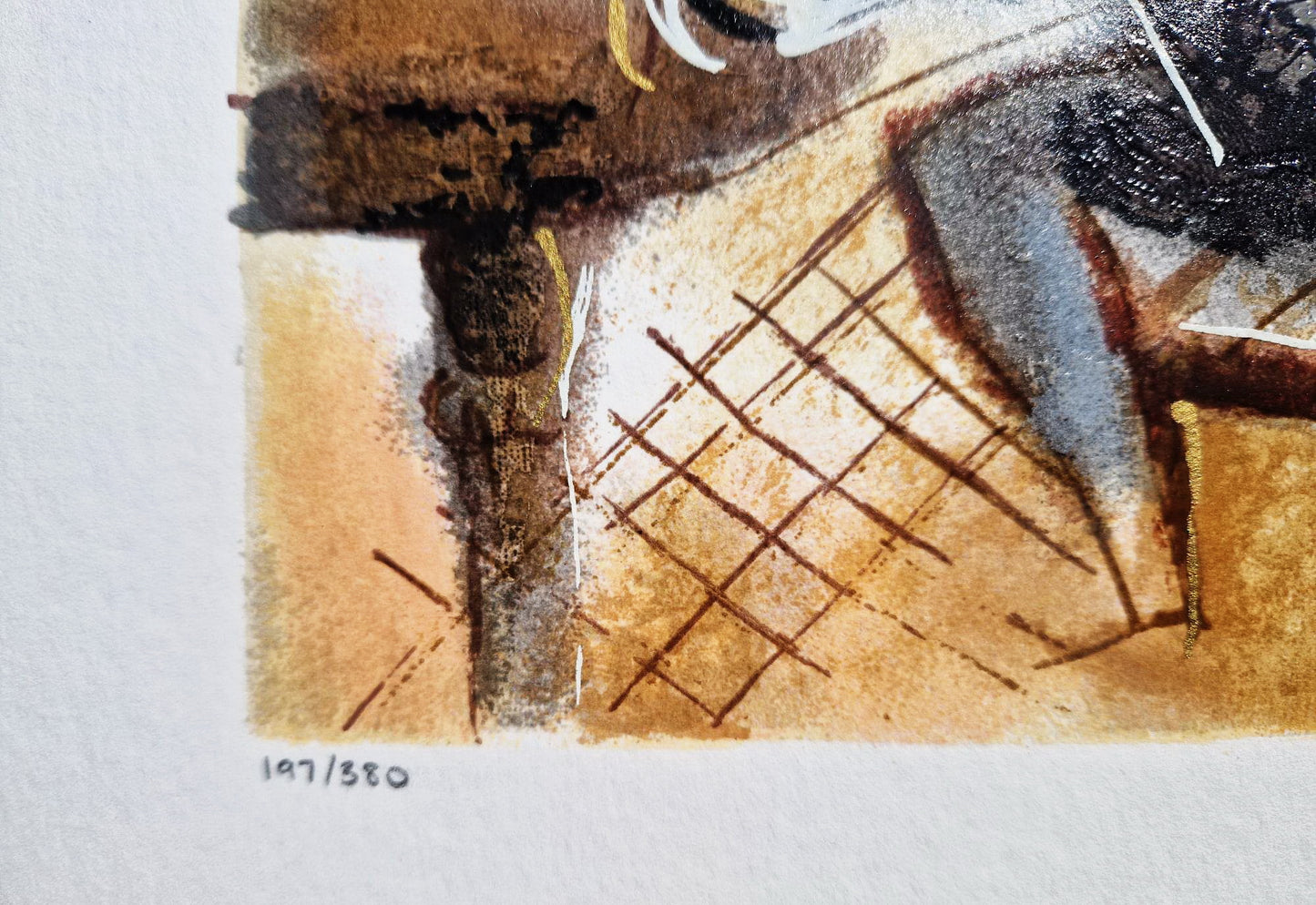 MICHAEL ROZENVAIN - Afternoon Rehearsal (Unframed) Serigraph